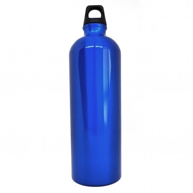 Aluminiumflasche 1 l. Marineblau