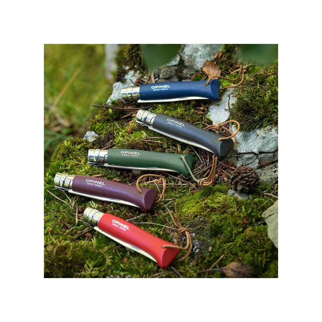 Navaja OPINEL nº08 Aventurero Negro Oscuro | Elegancia y...