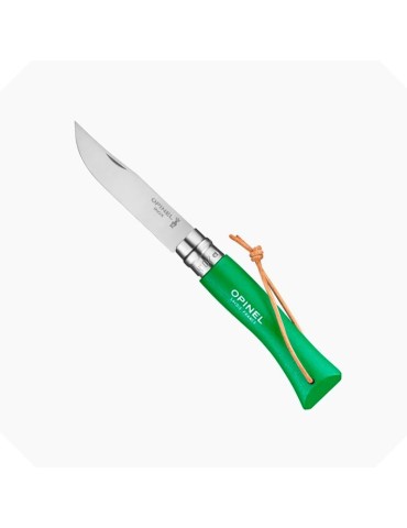 OPINEL nº07 Adventurer Green Knife - Tradition & Style