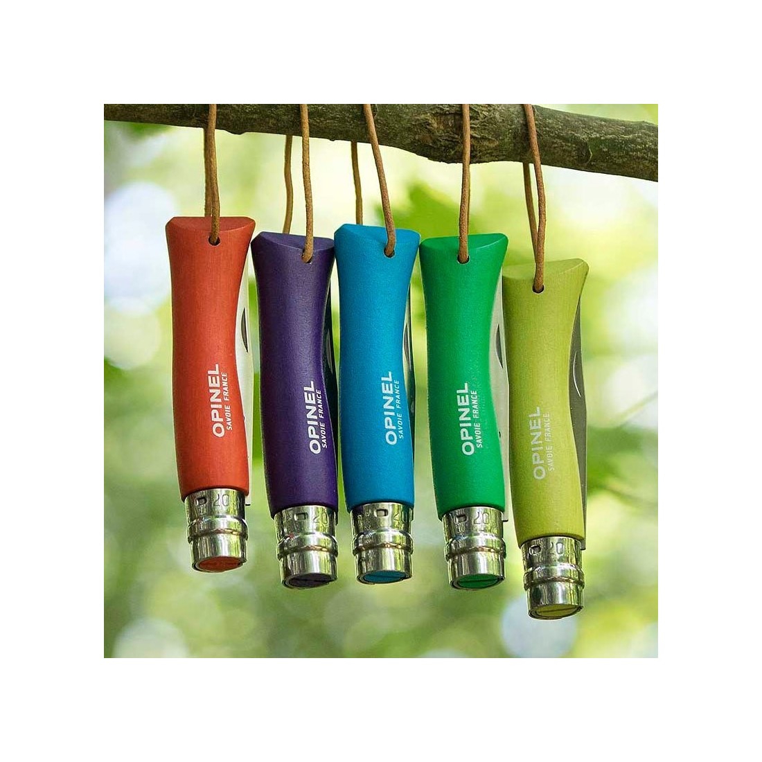 Faca Aventureiro Opinel nº07 Verde Prado