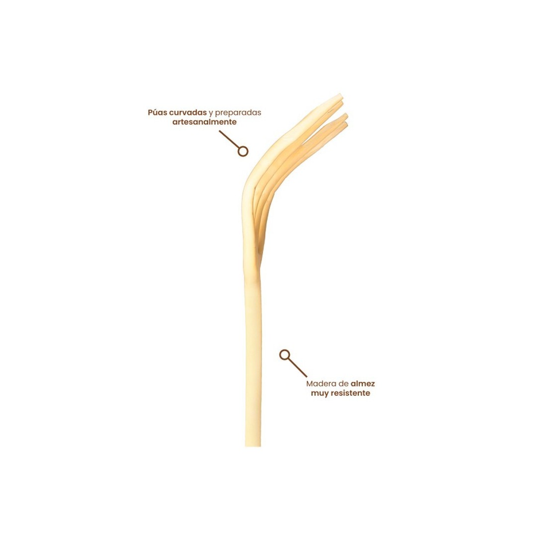 Beech Fork 4 Tines - Durable & Ergonomic Gardening Tool