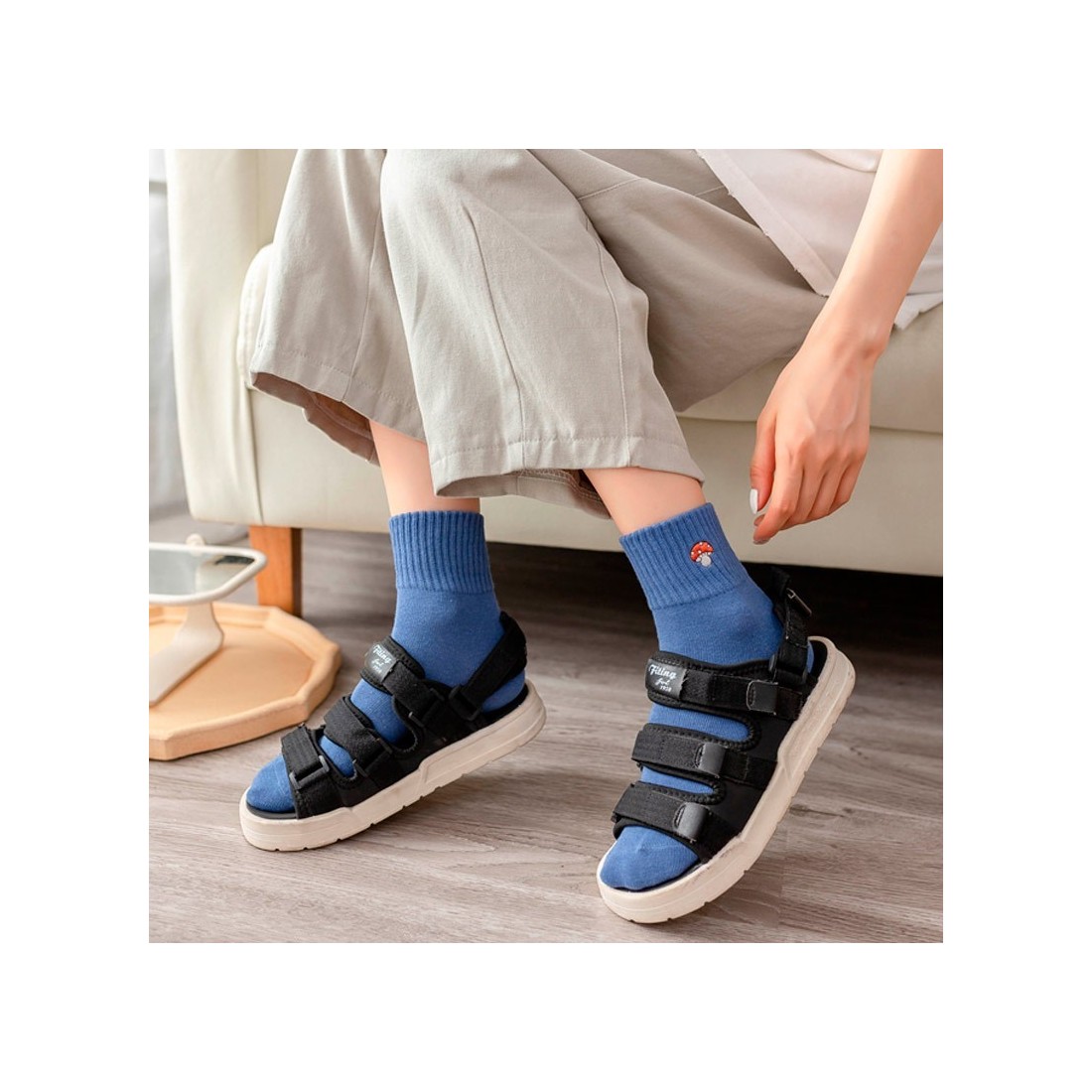 Calcetines estampados con setas | Originalidad y Comodidad