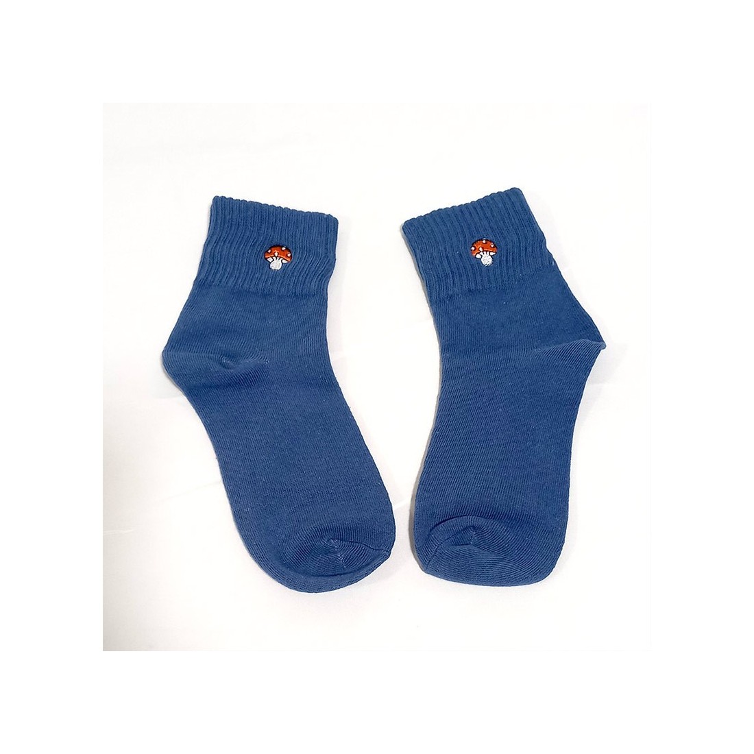 Gemusterte Socken mit Pilzdruck 05 – Originalität & Komfort