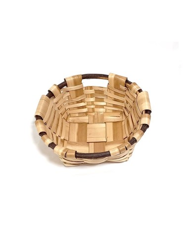 Brown Round Tray N3 - Unique Artisan Craftsmanship 2