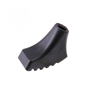 Wide base trekking rubber toe cap