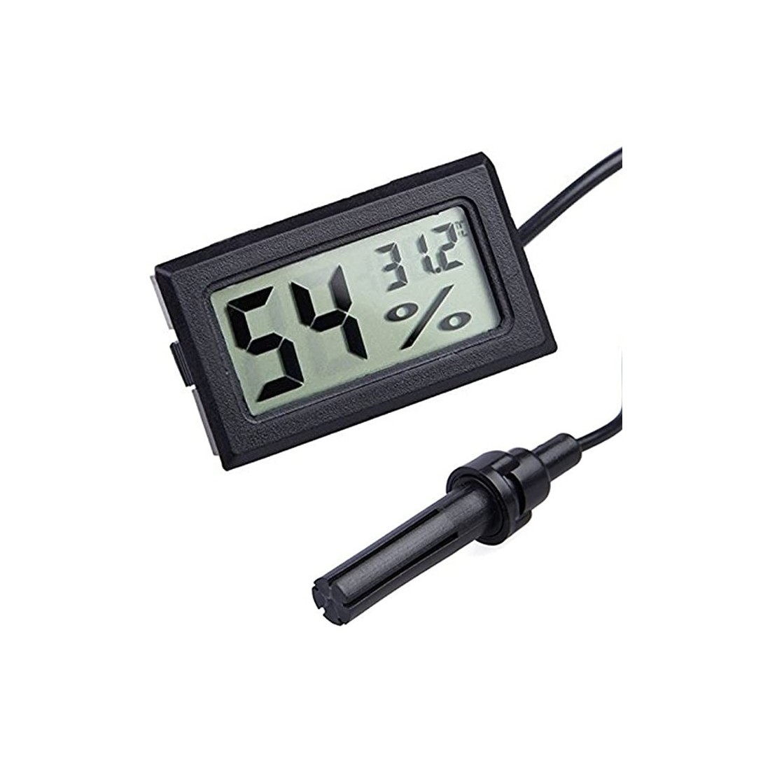 2-in-1 LCD Thermometer & Hygrometer – Praktisch & Genau