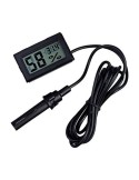 Thermomètre LCD 2 en 1 avec Hygromètre Externe