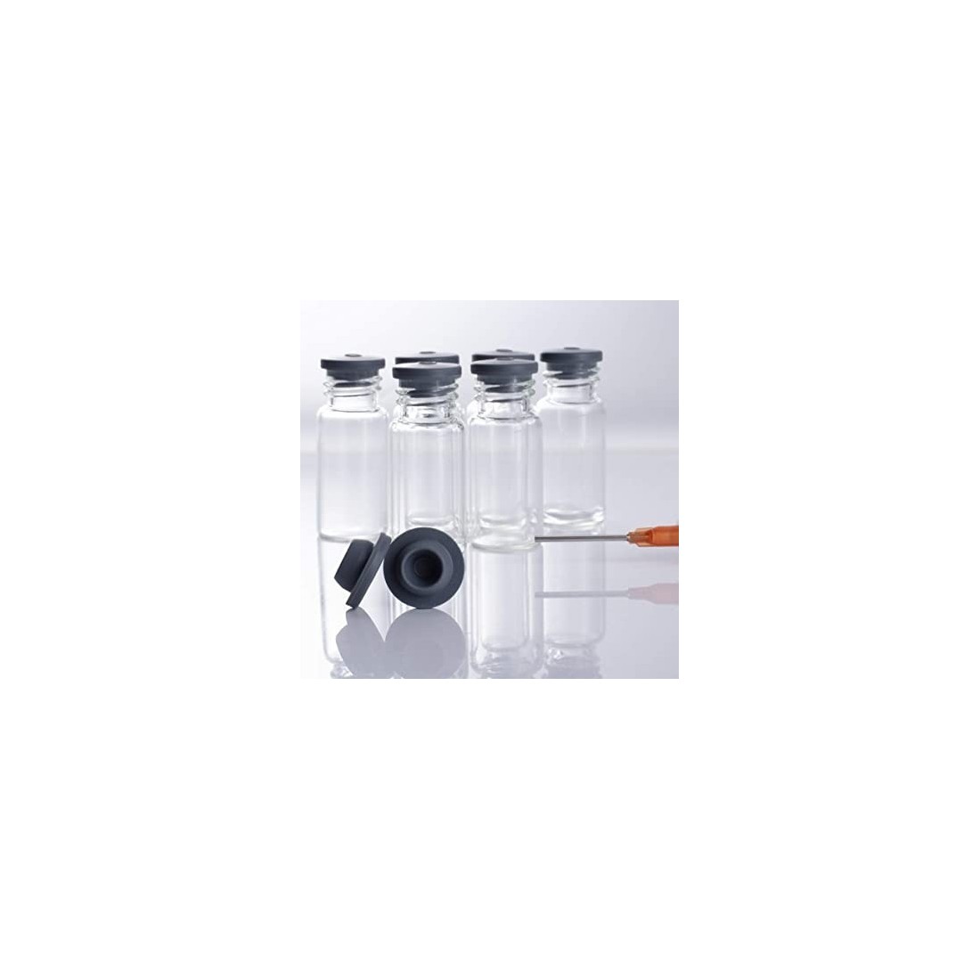 150 Rubber Caps for Vials - Sterile Mushroom Cultivation