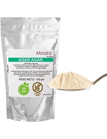 Poudre d'Agar Agar 100g Végane | Texture Parfaite et Naturelle