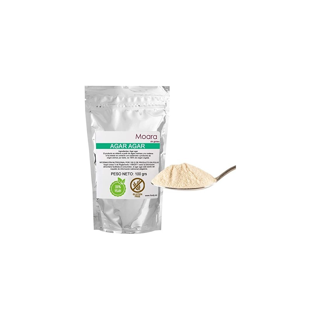 Poudre d'Agar Agar 100g Végane | Texture Parfaite et Naturelle Poudre d'Agar Agar 100g Végane | Texture Parfaite et Naturelle