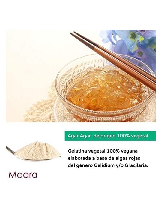 Poudre d'Agar Agar 100g Végane | Texture Parfaite et Naturelle
