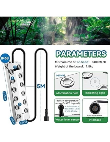 Générateur de Brume 12 Têtes - Purifie et Décore 2