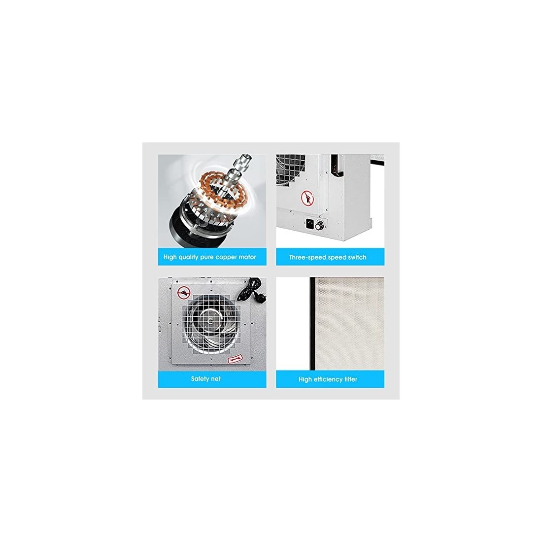 Hotte à Flux Laminaire 220V 50HZ - Filtration 99,995%