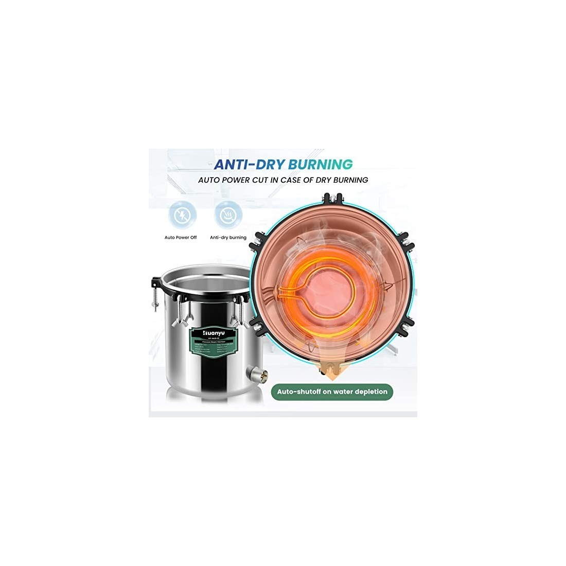 Autoclave Sterilisator 18l - Sicherheit & Effizienz