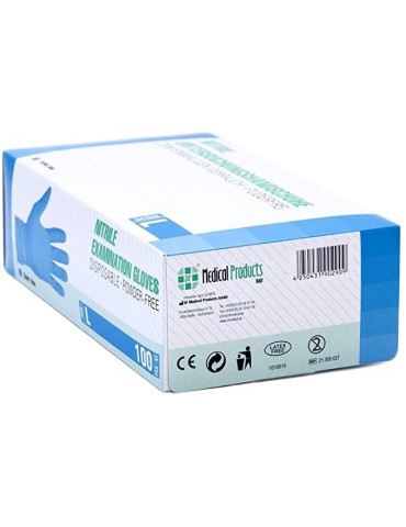 Guantes de nitrilo, 100 pcs 2