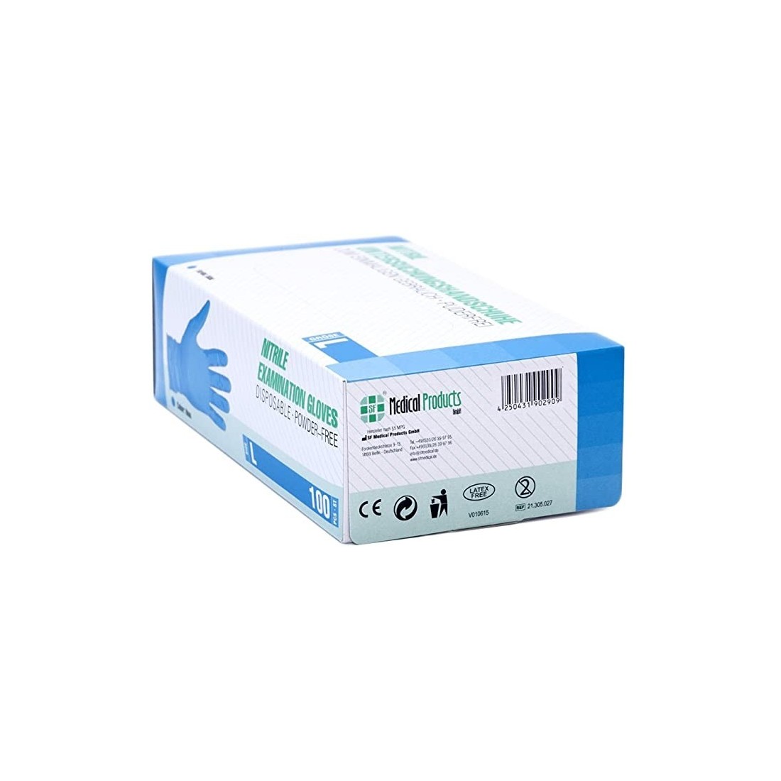 Guantes Nitrilo 100uds Resistencia y Comodidad