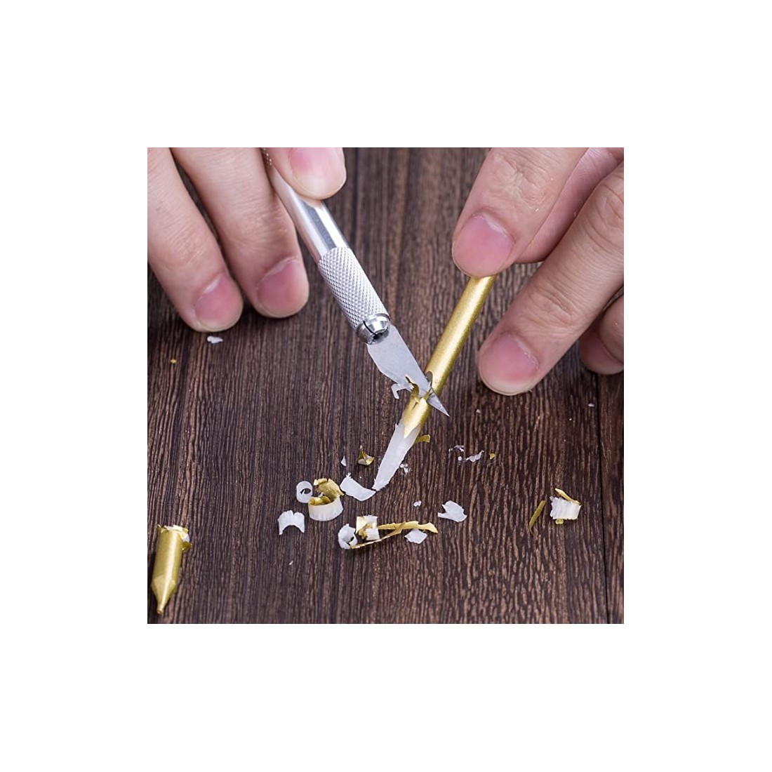 Set de 2 Taille-Crayons SAVITA Lame Acier SK5