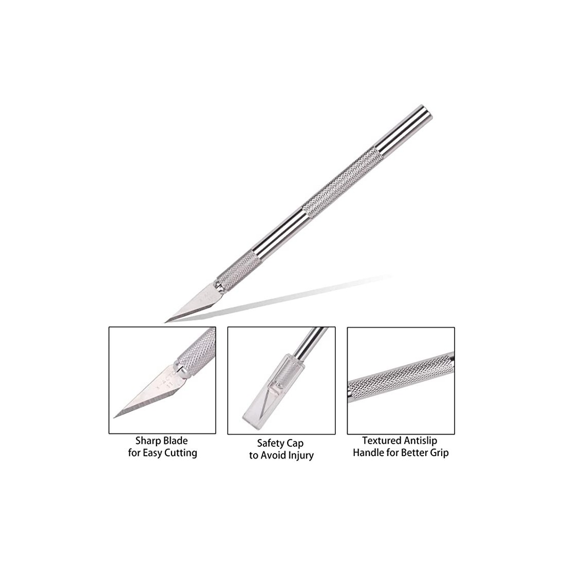 Set de 2 Taille-Crayons SAVITA Lame Acier SK5