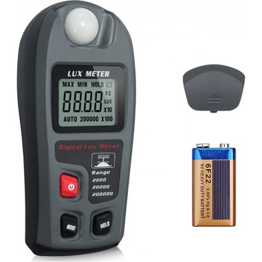 Lux Meter con display LCD