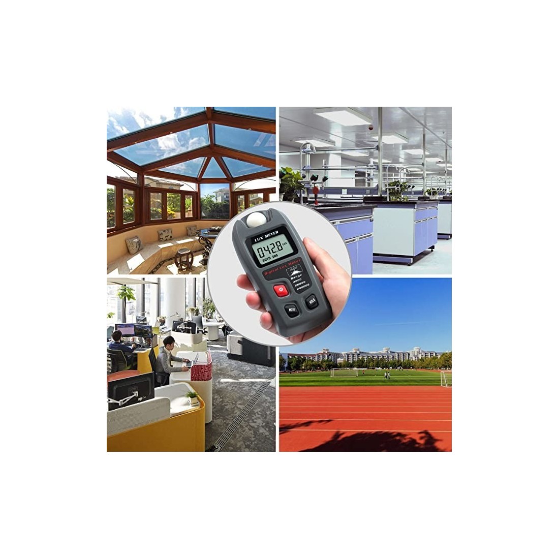 Misuratore Lux con Display LCD - Precisione Assoluta