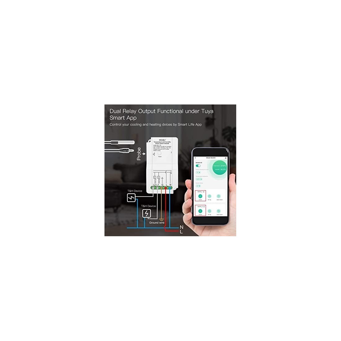 Contrôle Intelligent WiFi pour Maison