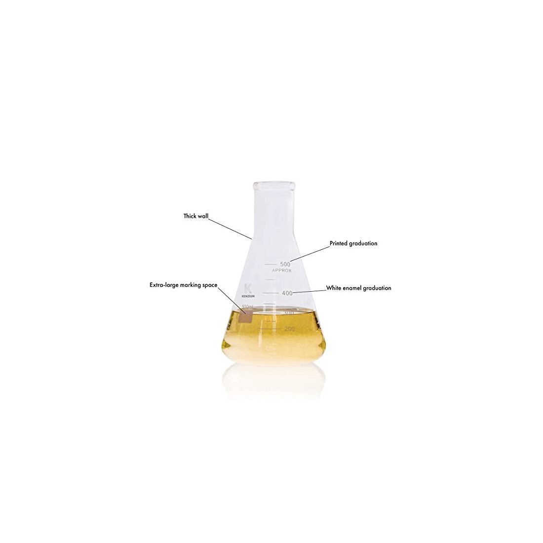 Precision 3 Pack Flasks for Lab Experiments