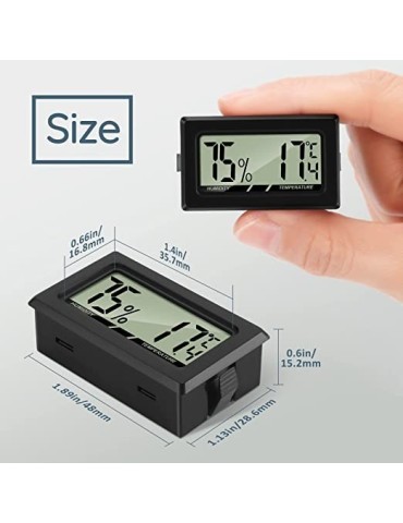 Mini Thermomètre Hygromètre Digital Précis 2