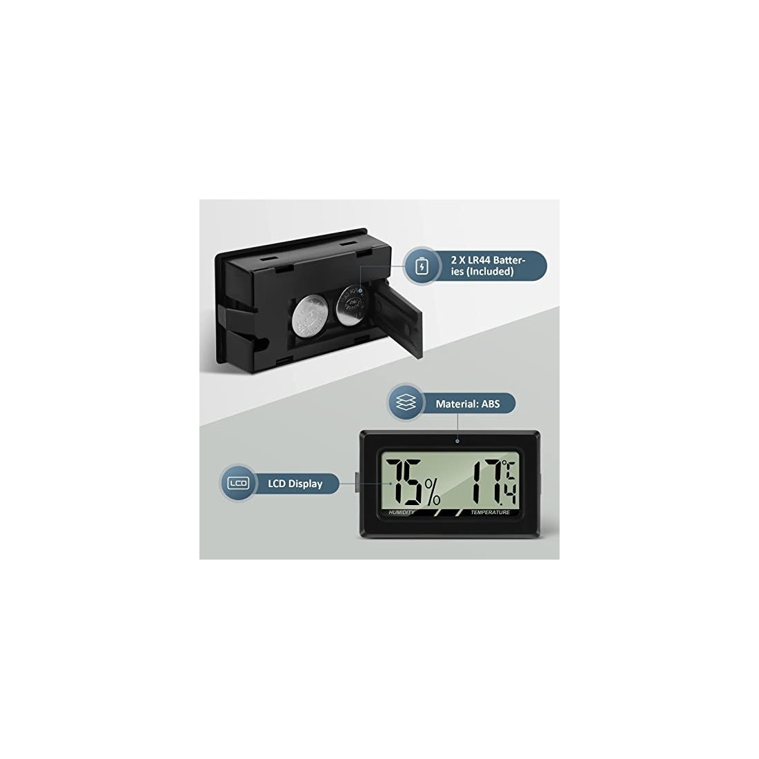 Mini Hygrometer Thermometer – Präzise Messungen für...