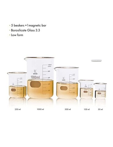 Pack 5 Tubes Précipitation + Bâton Magnétique