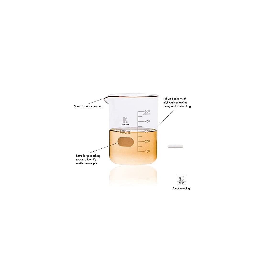 Pack 5 Tubes Précipitation + Bâton Magnétique