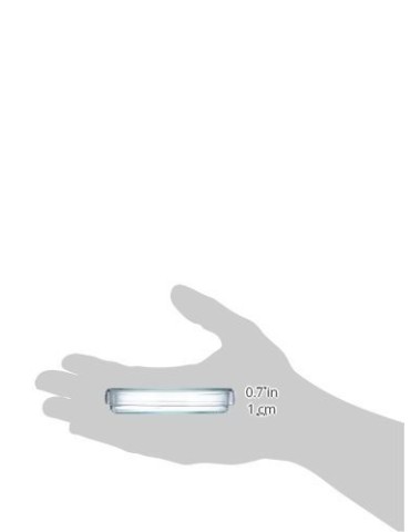 Borosilikat Glas Petrischalen, 80x15mm, 5 Stück 2