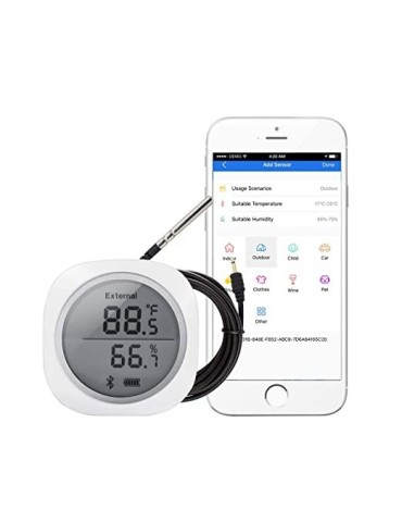 Registador Digital Temp e Humidade - Controlo Total