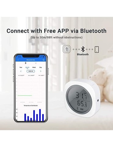 Digital Temp & Humidity Logger - Real-Time Monitoring &... 2