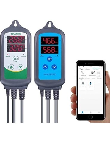 Temperatur- und Feuchtigkeitskontrolle ITC-308+IHC-200