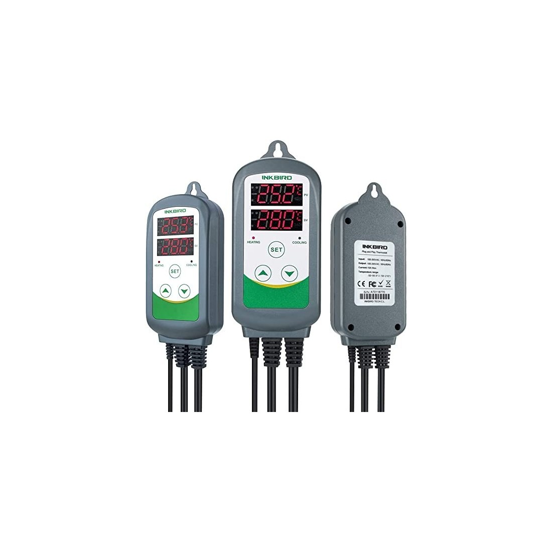 Temperatur- und Feuchtigkeitskontrolle ITC-308+IHC-200