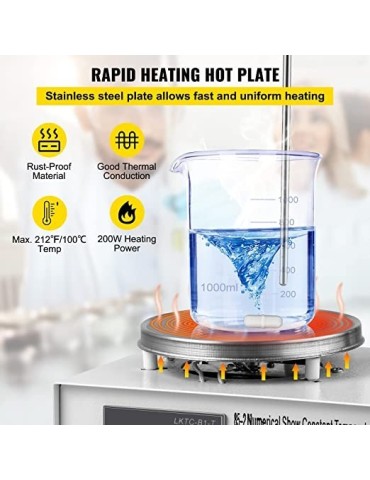 Magnetischer Misch-Rührstab mit Heizelementplatte 2