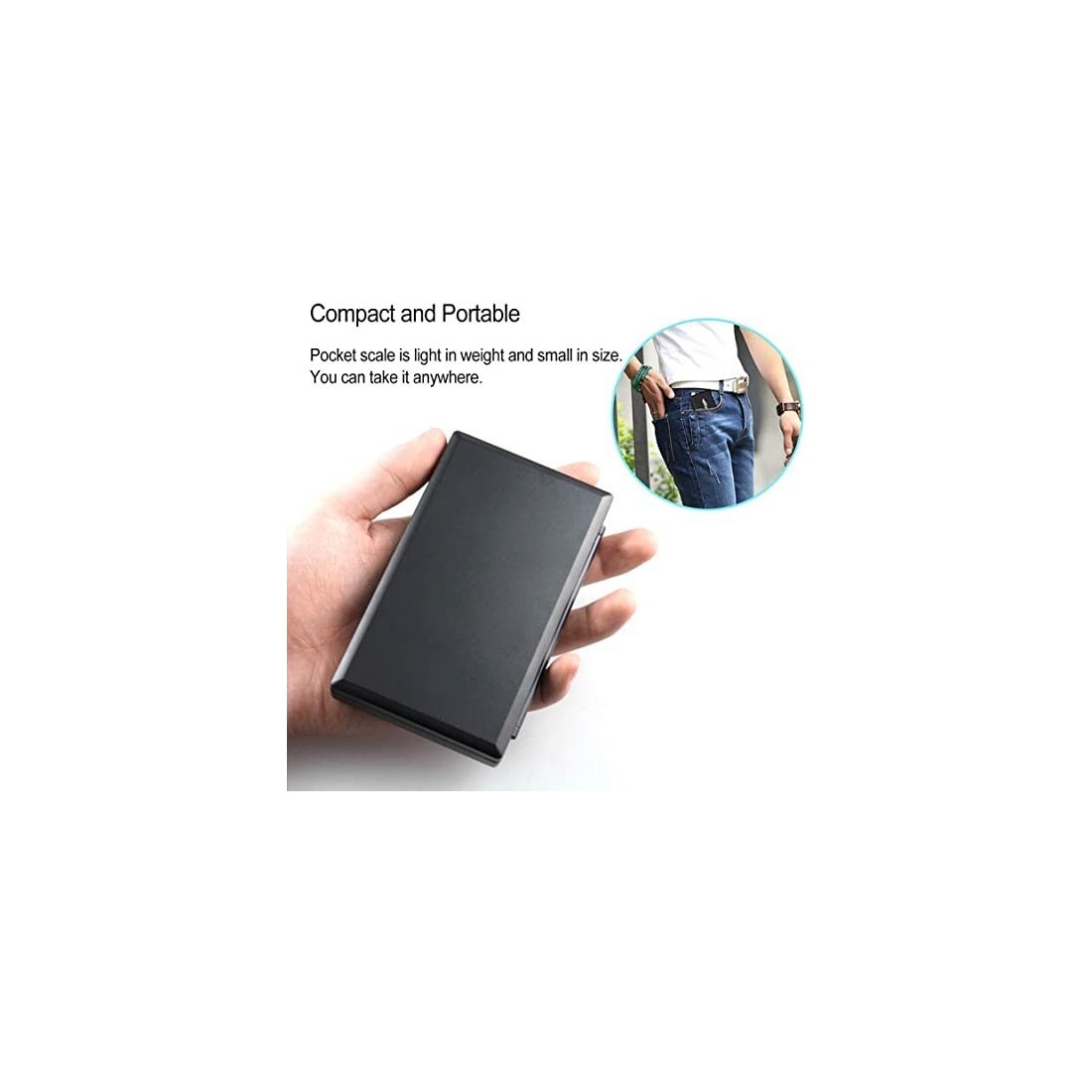 Balança Digital Precisa 0,1g | Versátil e Portátil