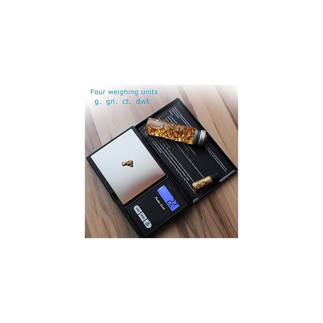 High-Precision Digital Scale | 0.1g Accuracy & Backlit...