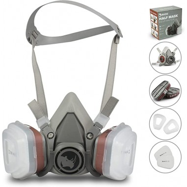 Masque anti-poussière RSM avec 2 filtres