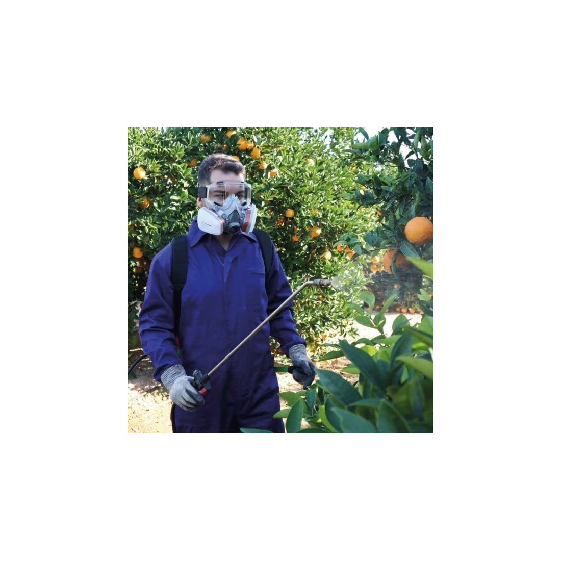 Maschera Facciale Antipolvere RSM con 2 Filtri -...