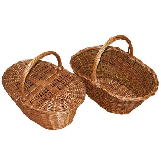 Large niscalera basket with lids