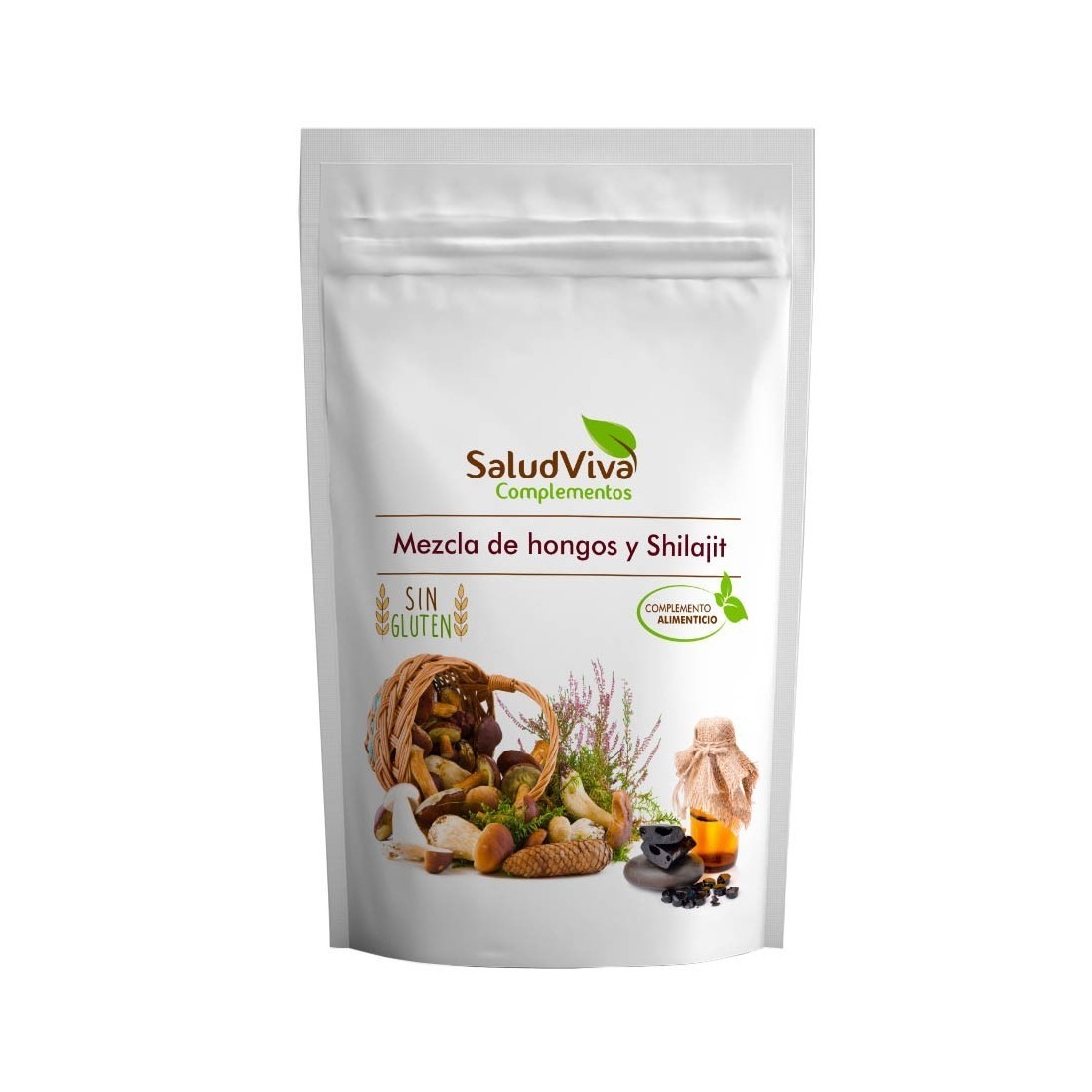 Mélange Champignons Shilajit 125g | Énergie et Bien-être Mélange Champignons Shilajit 125g | Énergie et Bien-être