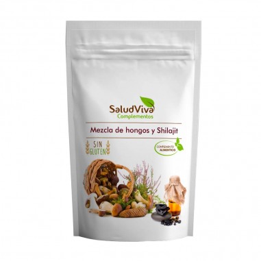 Miscela di funghi e shilajit 125g