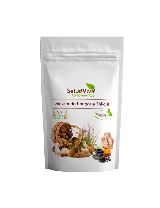 Mistura Cogumelos Shilajit 125g | Energia e Bem-estar