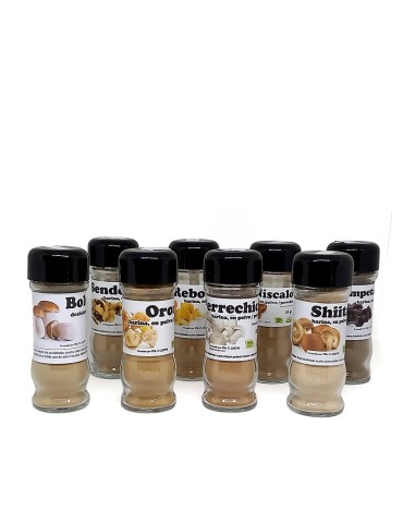 Pilzpulver Probierpaket x8 - Feinschmeckerische Vielfalt 2