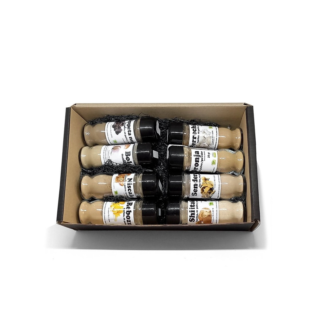 Pack Degustação Cogumelos Em Pó x8 | Sabores Gourmet