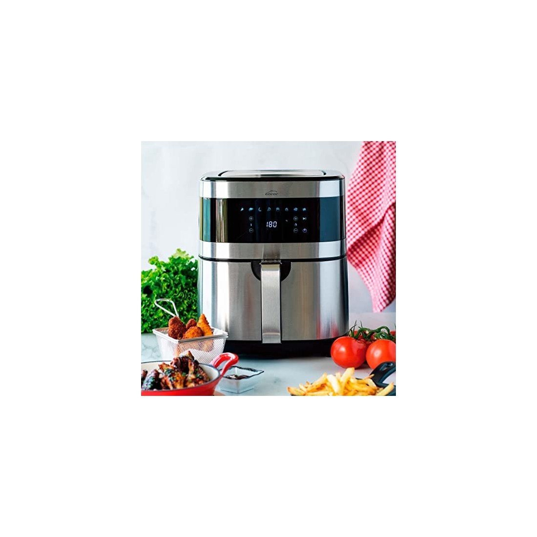 Freidora de Aire Lacor Ecofry - Cocina Saludable y Rápida