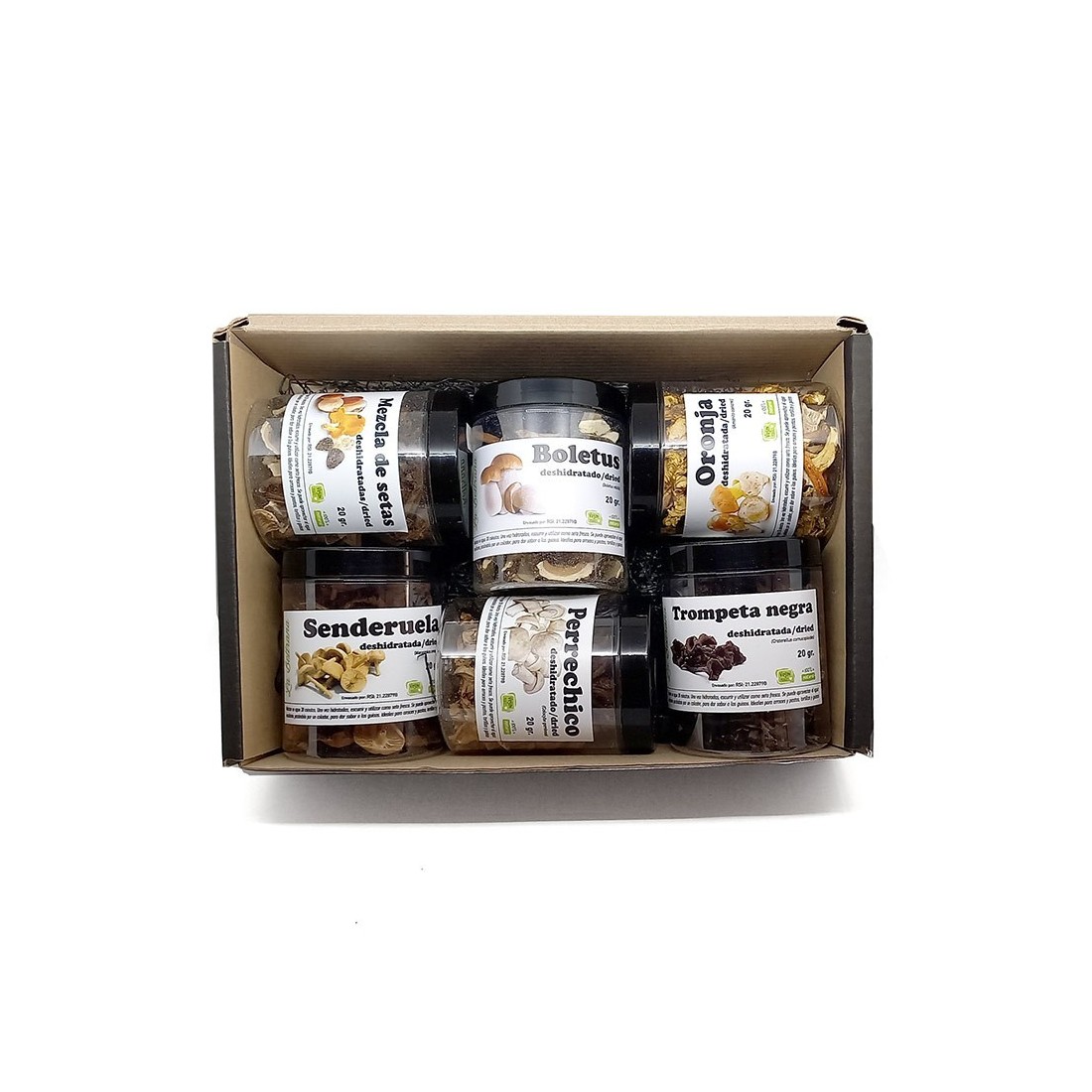 Getrocknete Champignons – Premium-Pilzpack