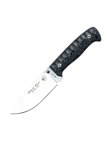 Faca Blackbear Cinza Couro - Elegância e Qualidade