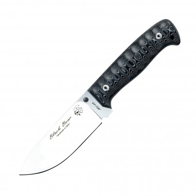 Blackbear Knife Graue Lederscheide